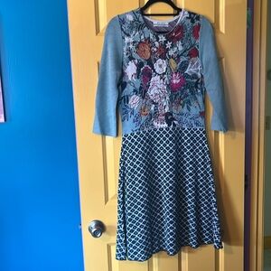 Aldo Martins Floral Sweater Dress